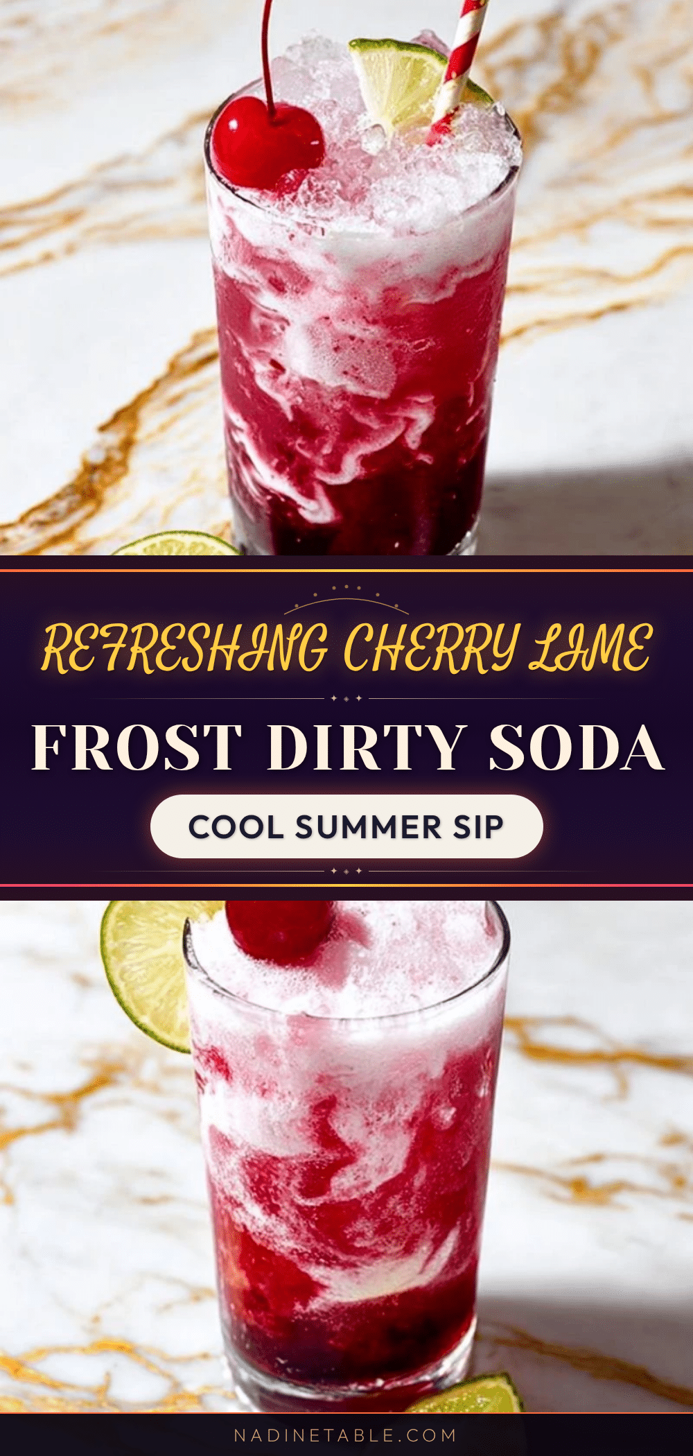 cherry lime frost dirty soda recipe recipe
