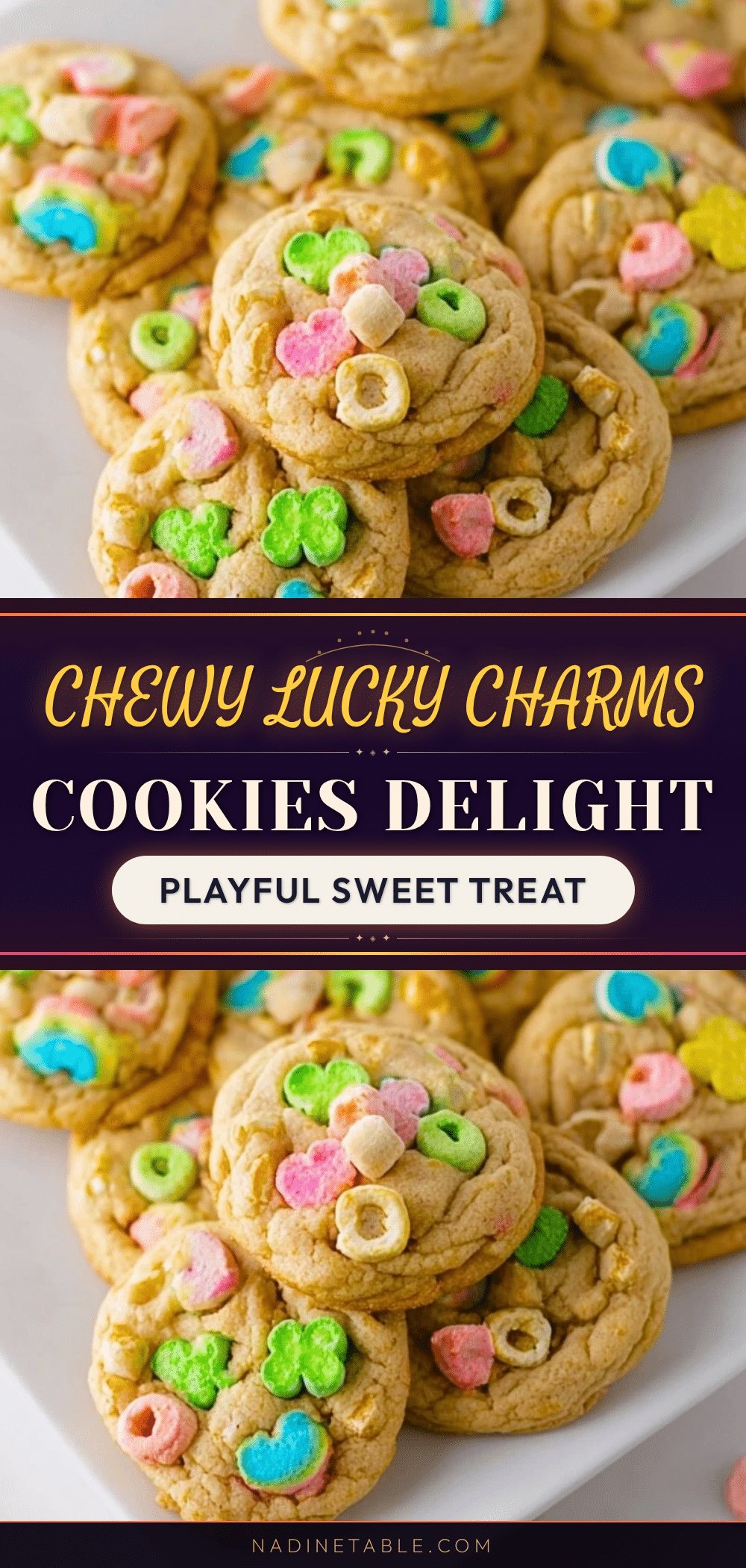 chewy lucky charms cookies recipe
