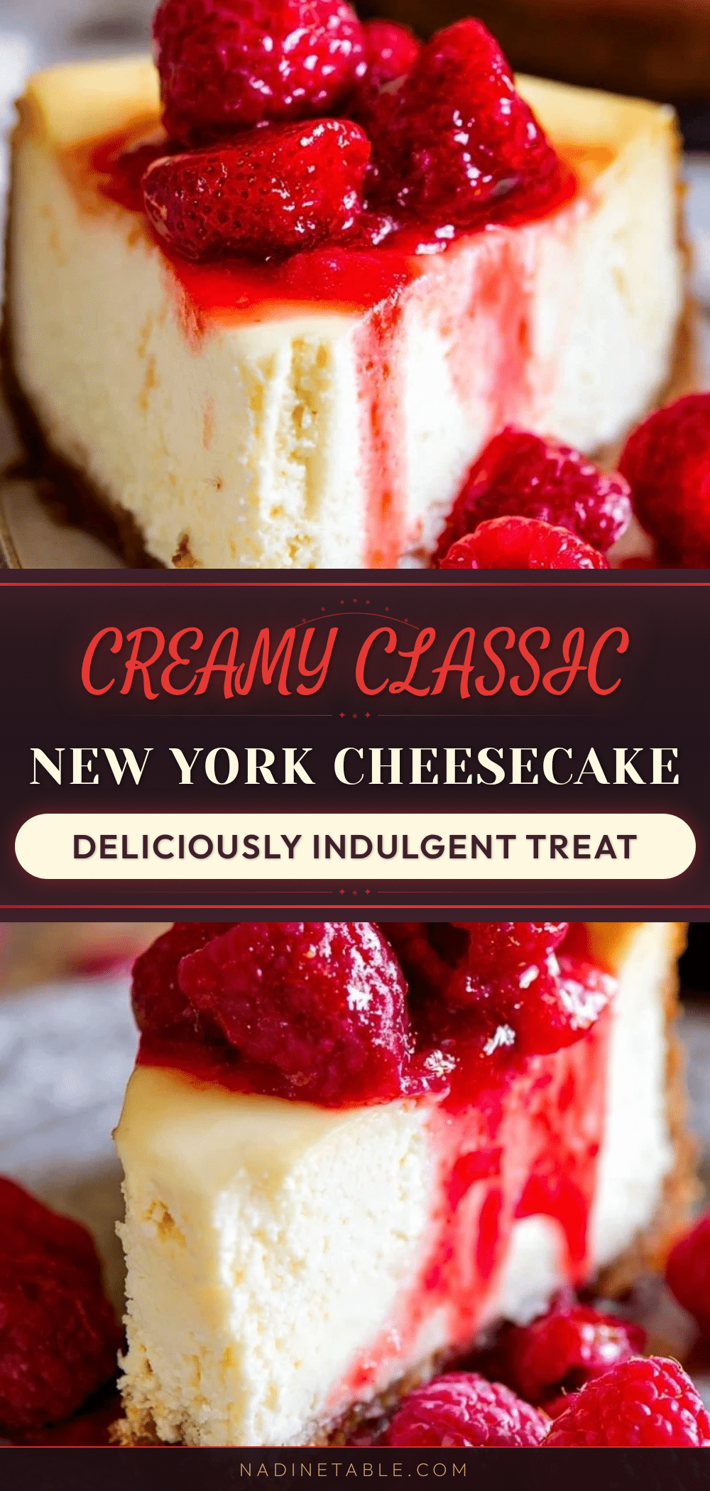 creamy classic cheesecake recipe