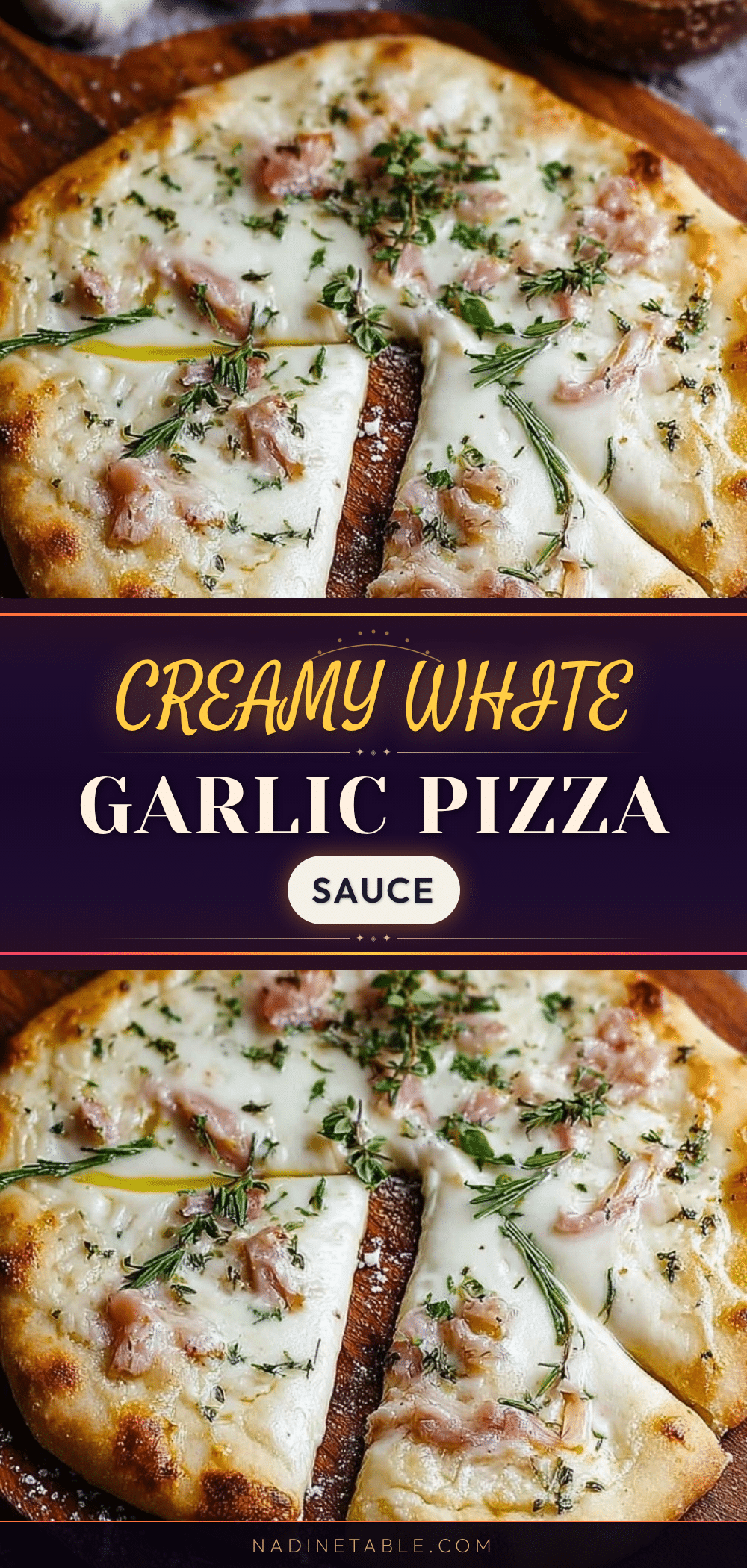 creamy white garlic pizza sauce recipe