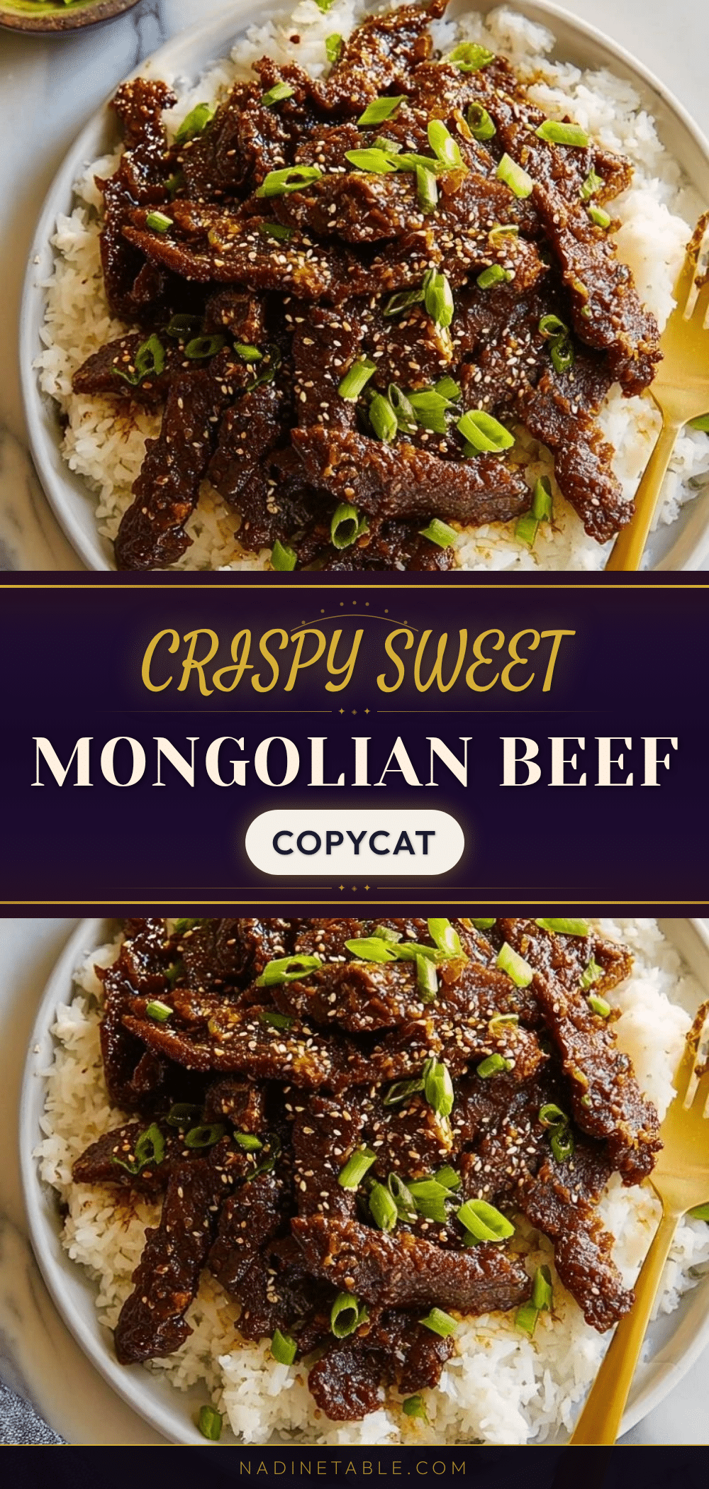 crispy mongolian beef recipe