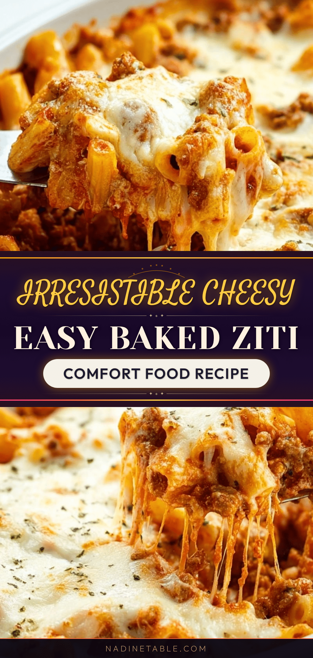 easy cheesy baked ziti recipe recipe