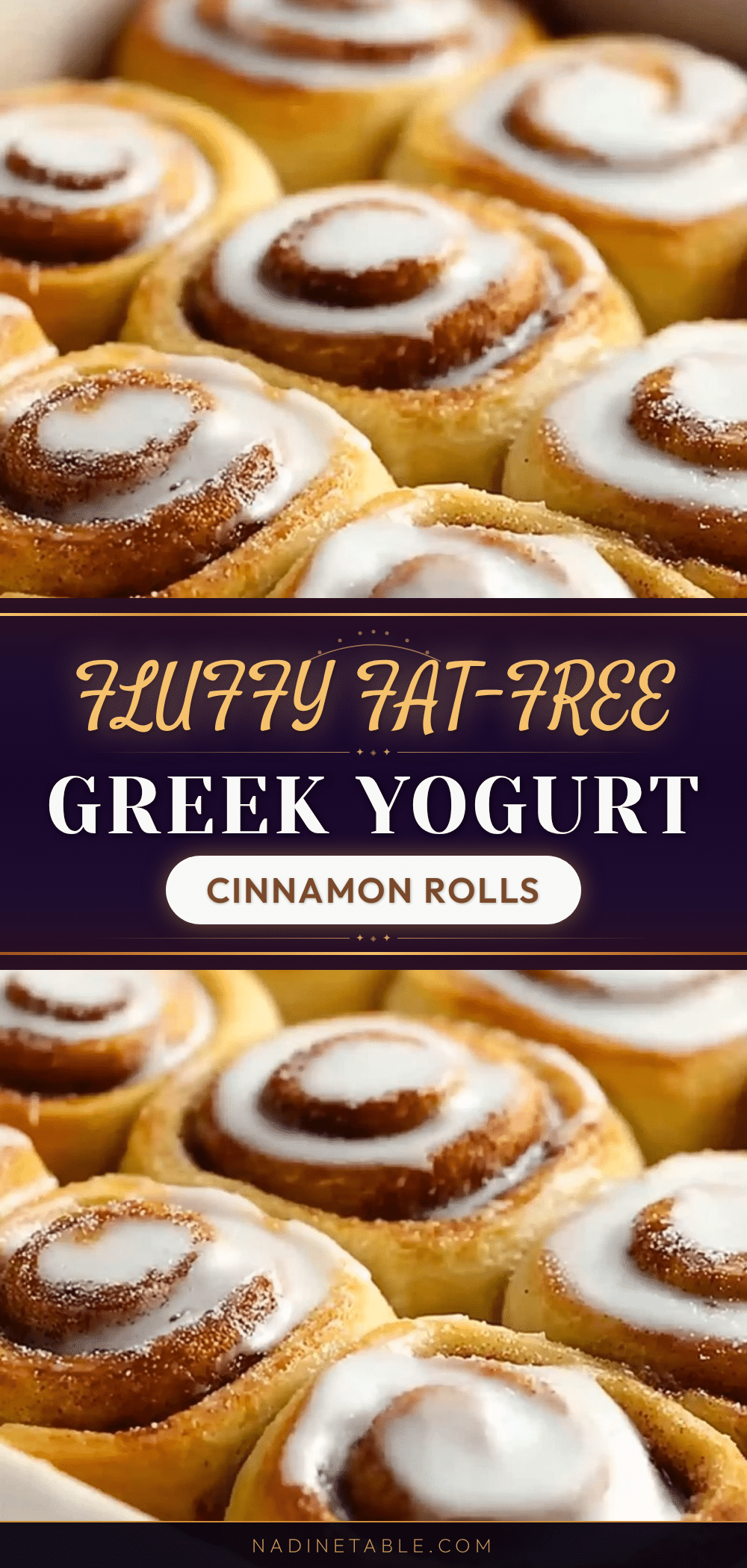 fluffy fat-free greek yogurt cinnamon rolls recipe