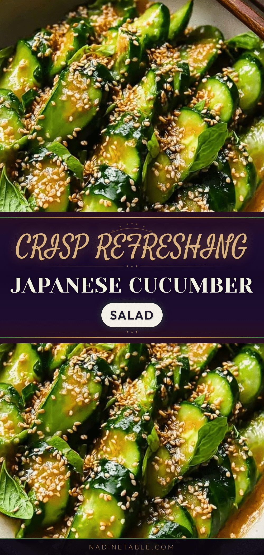 fresh japanese cucumber salad recipe