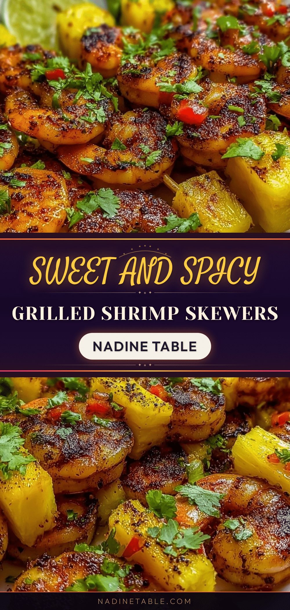 grilled shrimp pineapple skewers recipe
