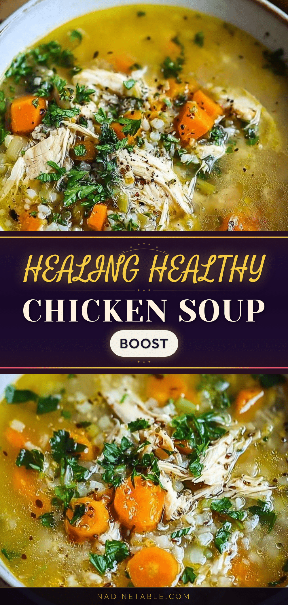 healthy healing chicken soup recipe