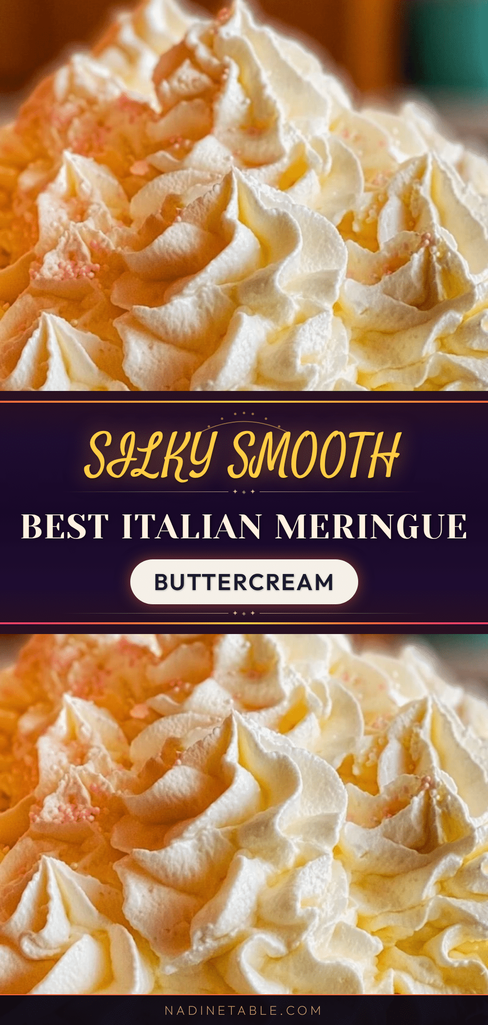 Italian meringue buttercream recipe