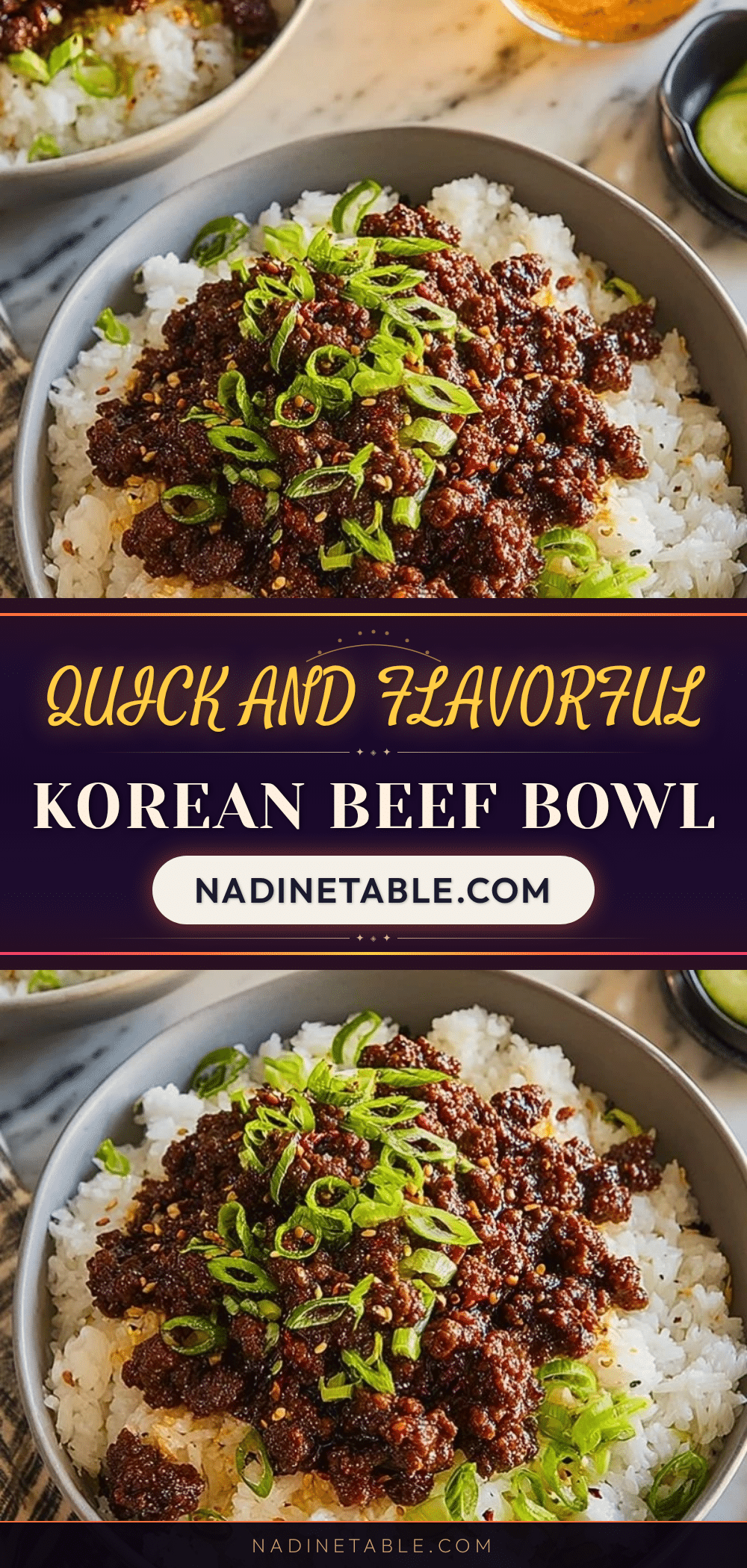 korean ground beef bowl recipe
