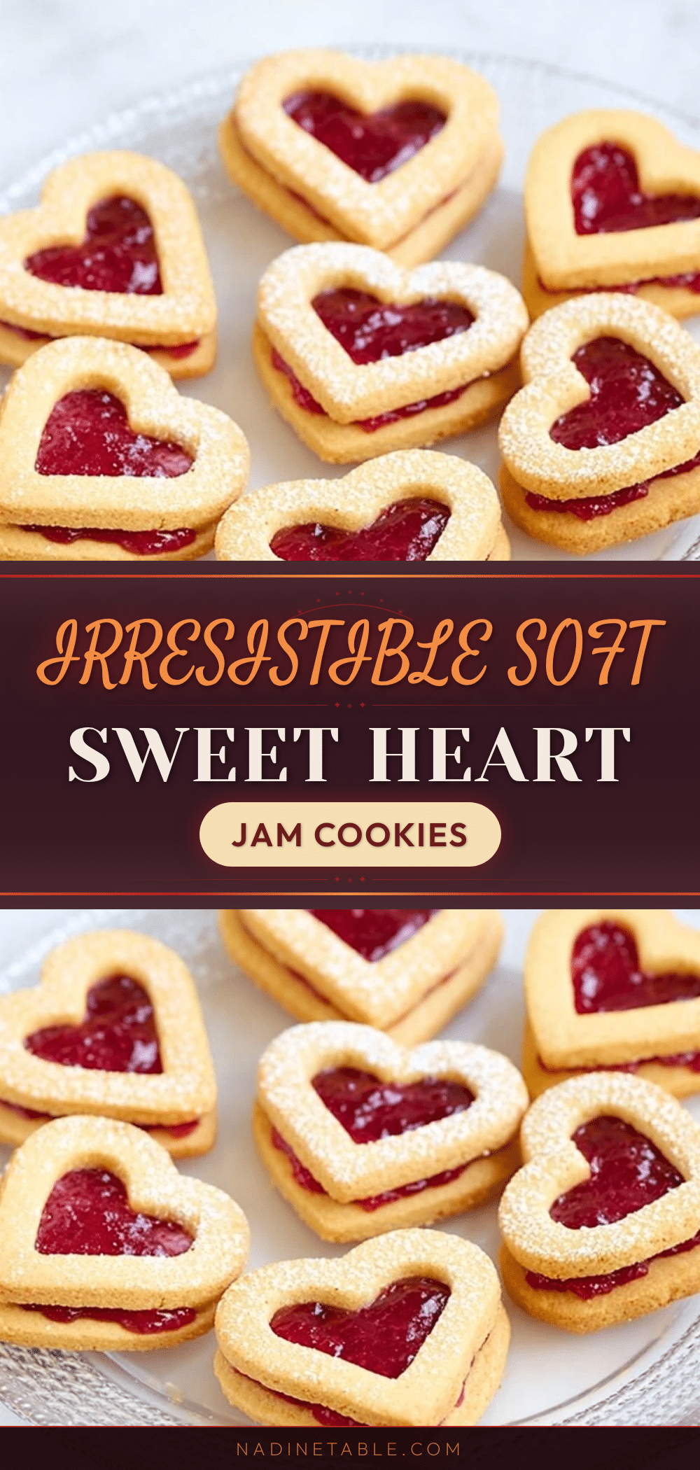 sweet heart jam cookies recipe