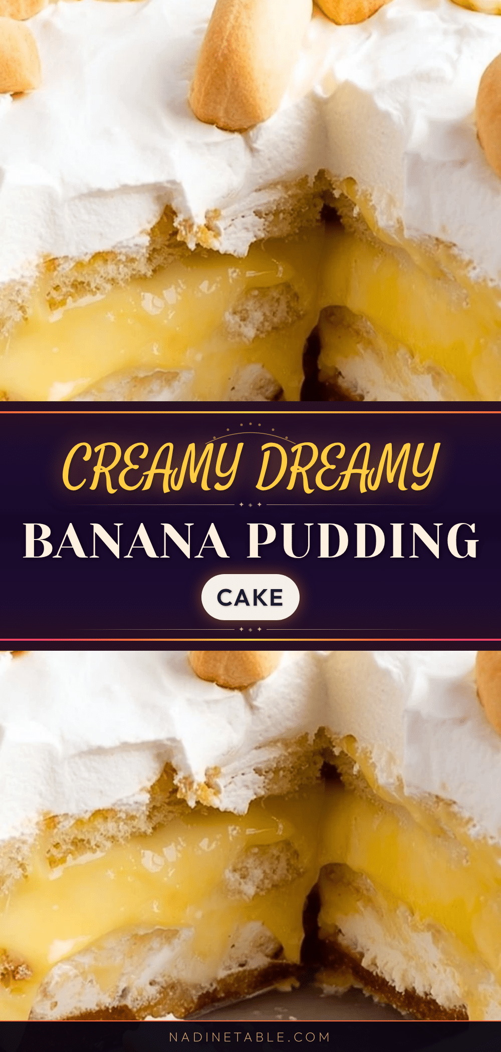 banana pudding cake recipe