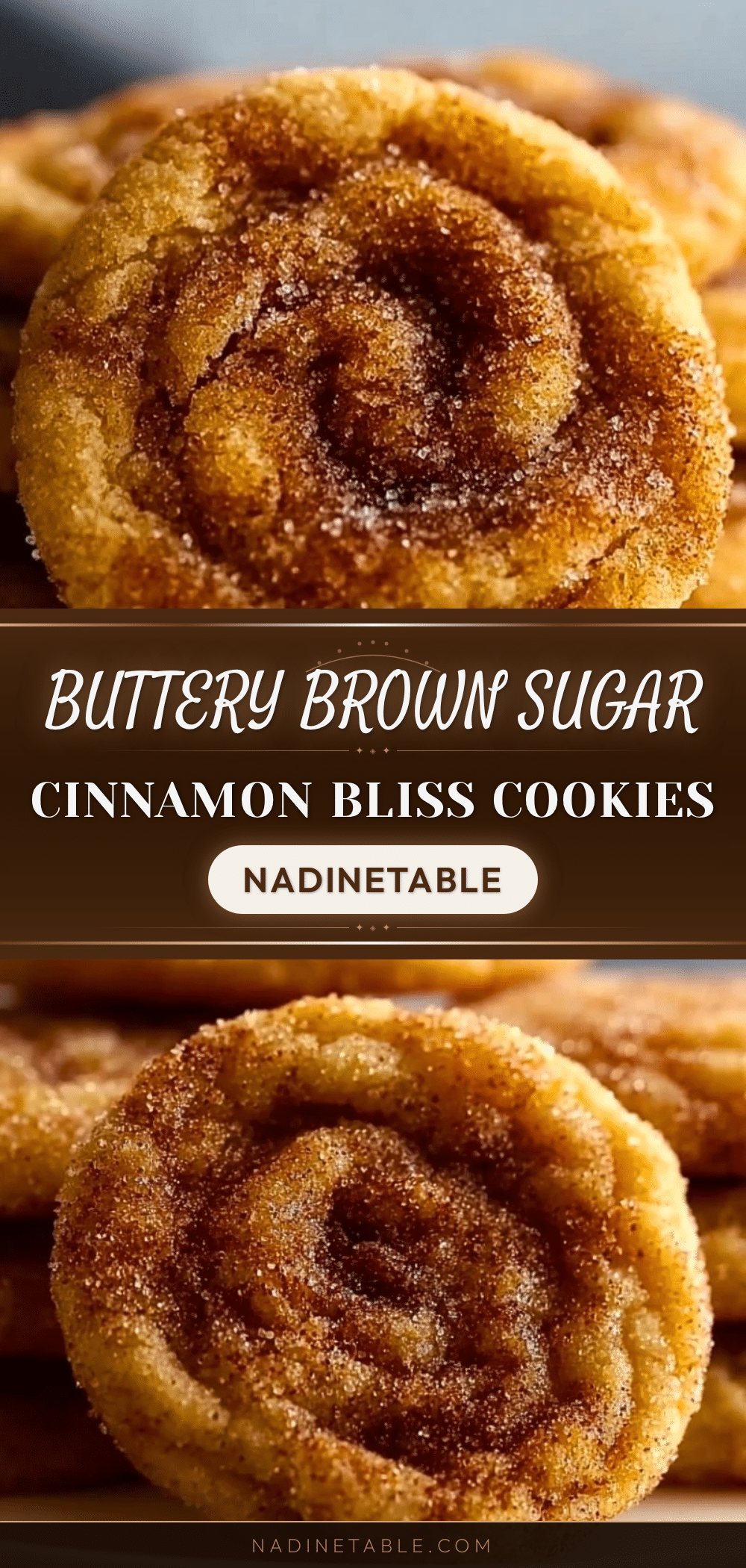 buttery brown sugar cinnamon cookies recipe