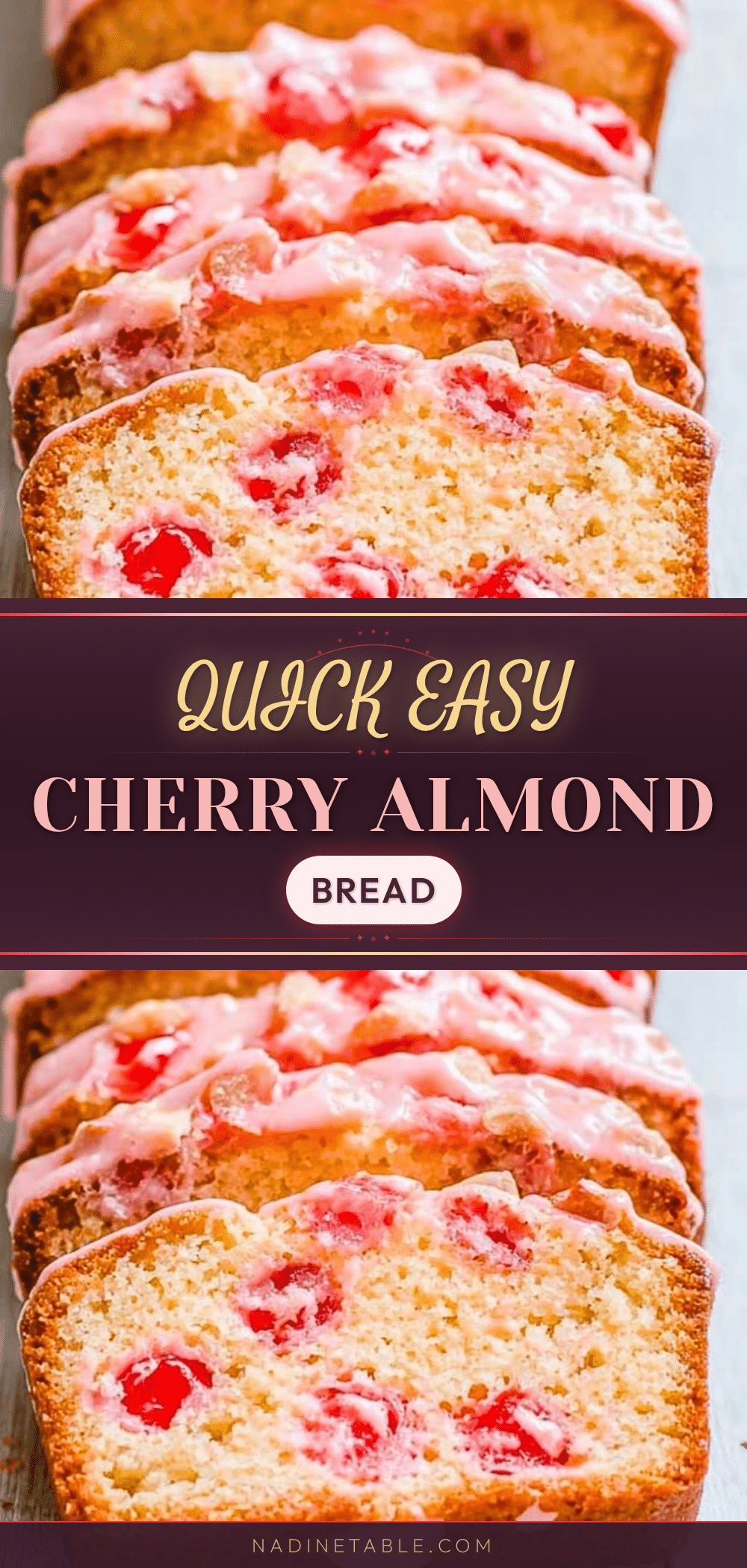 cherry almond bread recipe