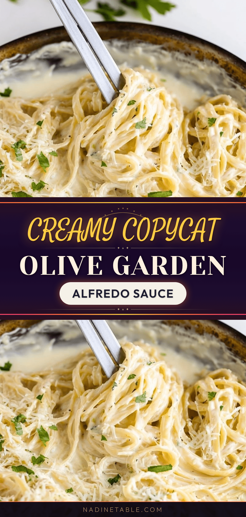 copycat Olive Garden Alfredo sauce recipe