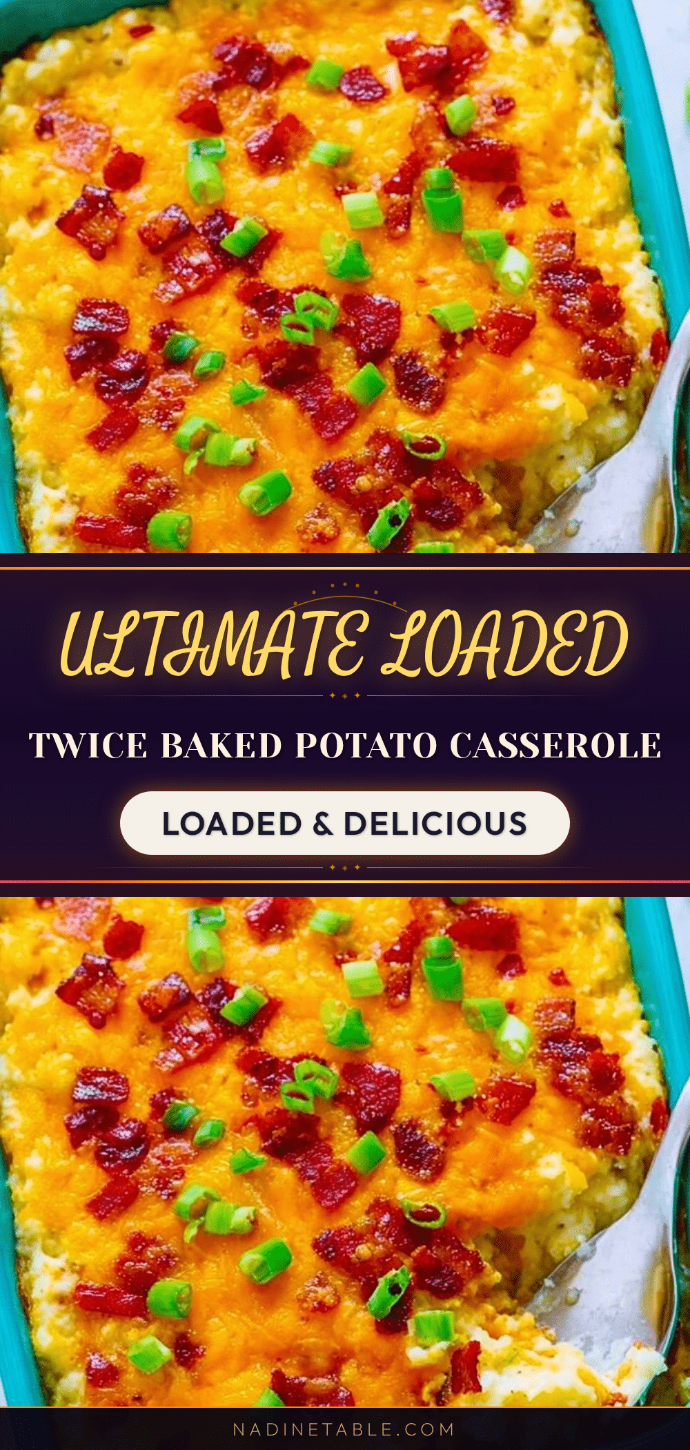 cozy loaded twice baked potato casserole recipe
