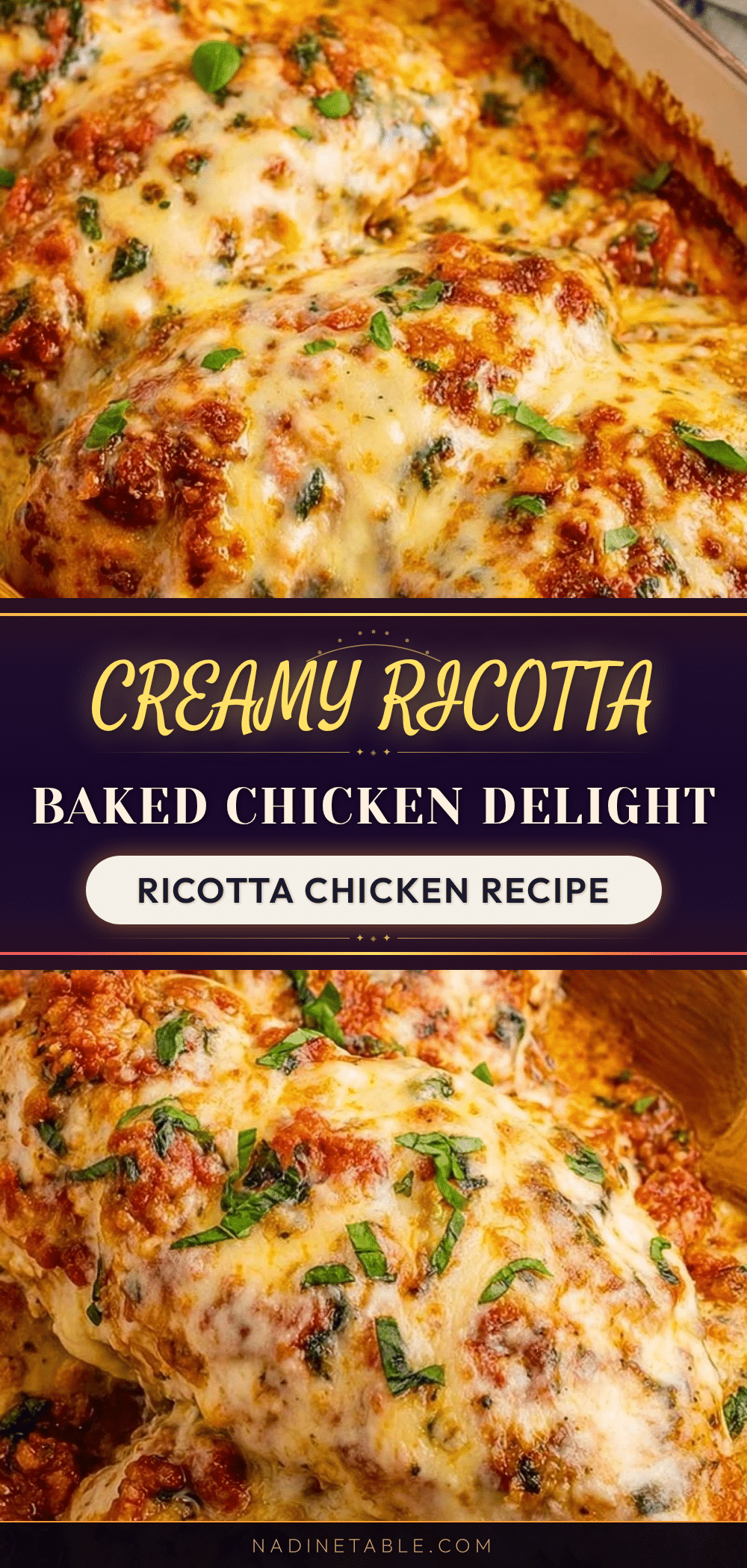 creamy ricotta chicken recipe