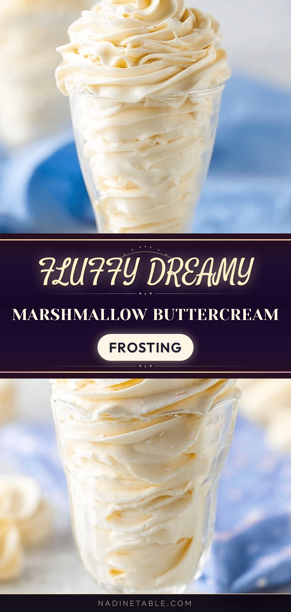 fluffy marshmallow buttercream frosting recipe