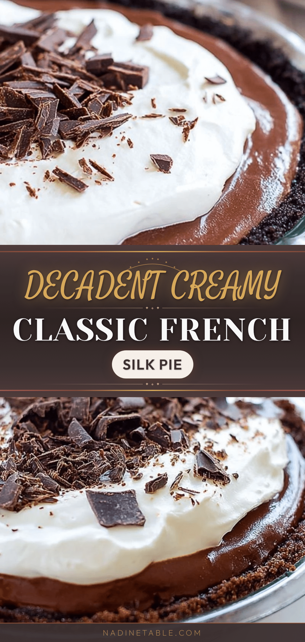 French silk pie recipe