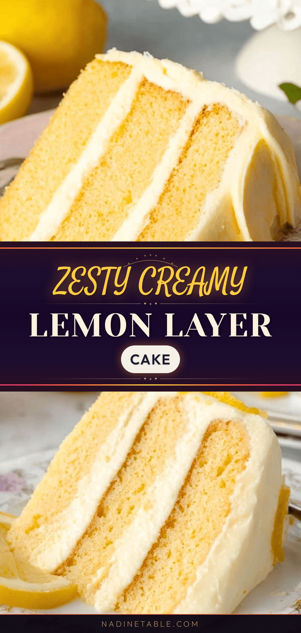 lemon layer cake recipe