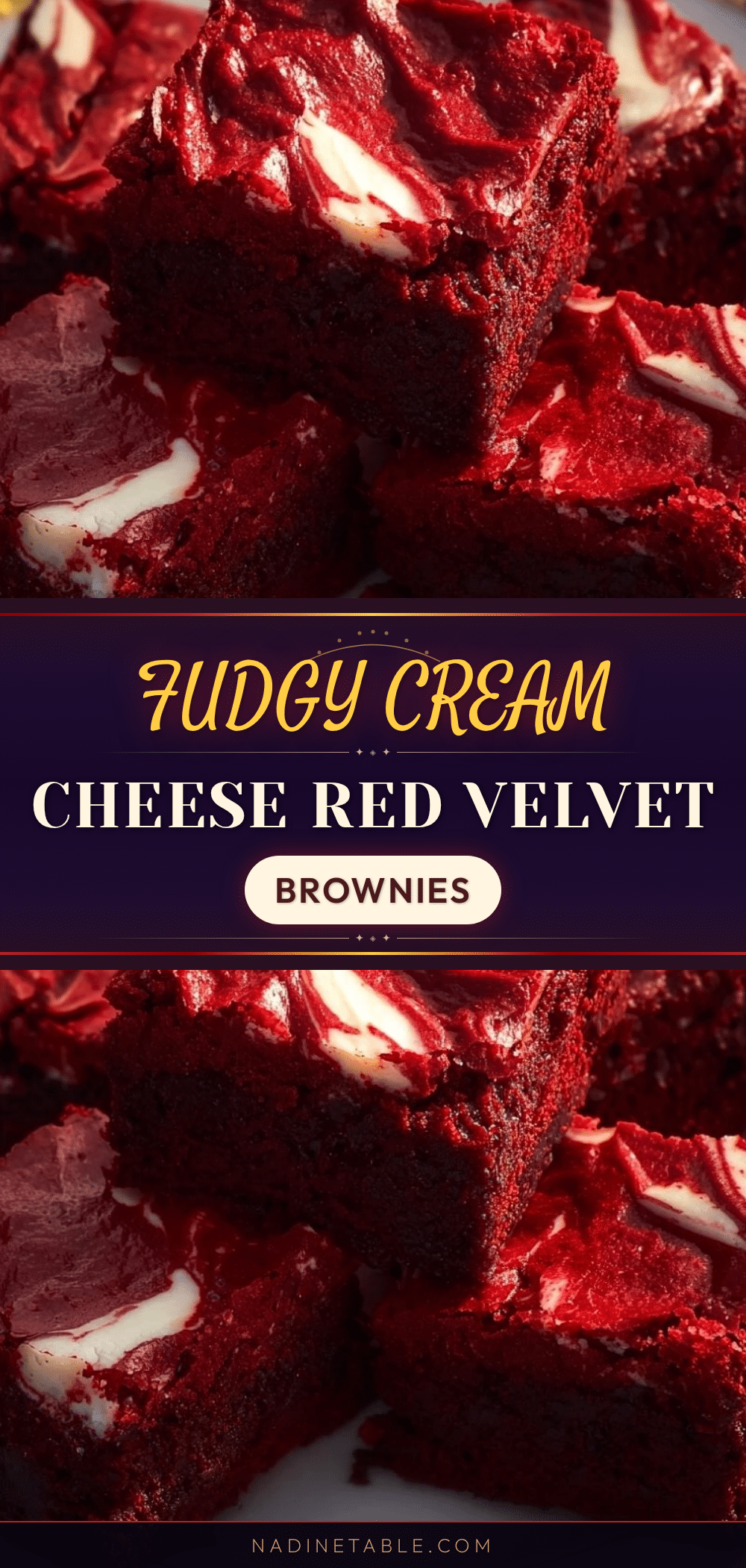red velvet brownies recipe