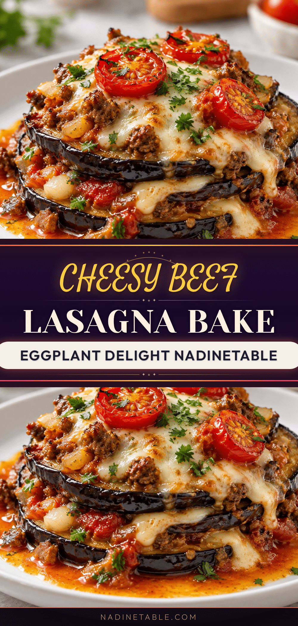best cheesy beef eggplant lasagna recipe