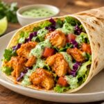 buffalo chicken wrap - featured image