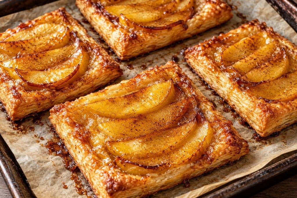 Buttery cinnamon apple puff pastry - featured image