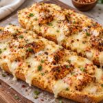 cajun chicken garlic bread - featured image