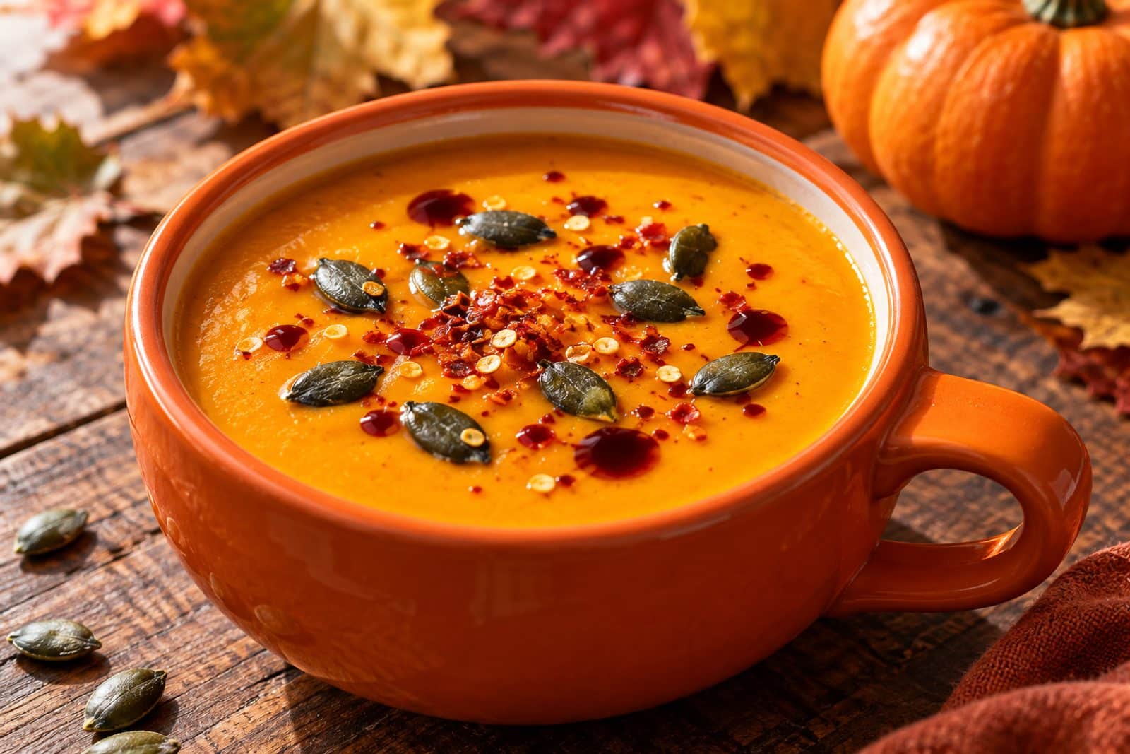 creamy roasted pumpkin tomato soup preparation steps