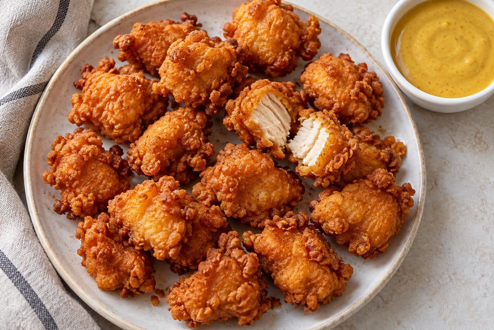 Crispy Better Than Takeout Chick-fil-A Nuggets Recipe preparation steps