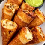 crispy cheesy beef cones - featured image