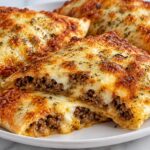Crispy Cheesy Beef Tortilla Pockets - featured image