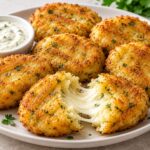 crispy cheesy potato croquettes - featured image