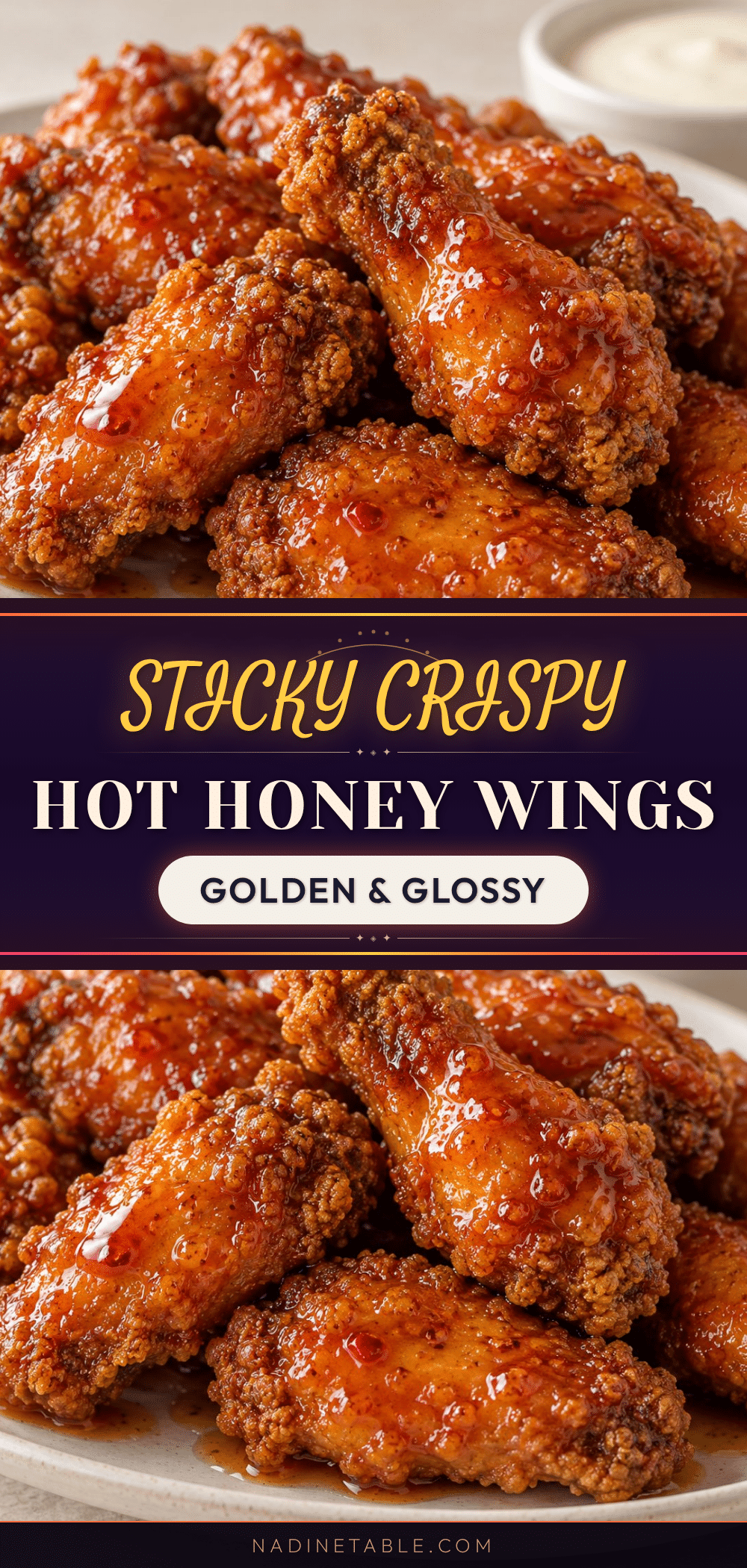 crispy hot honey wings recipe