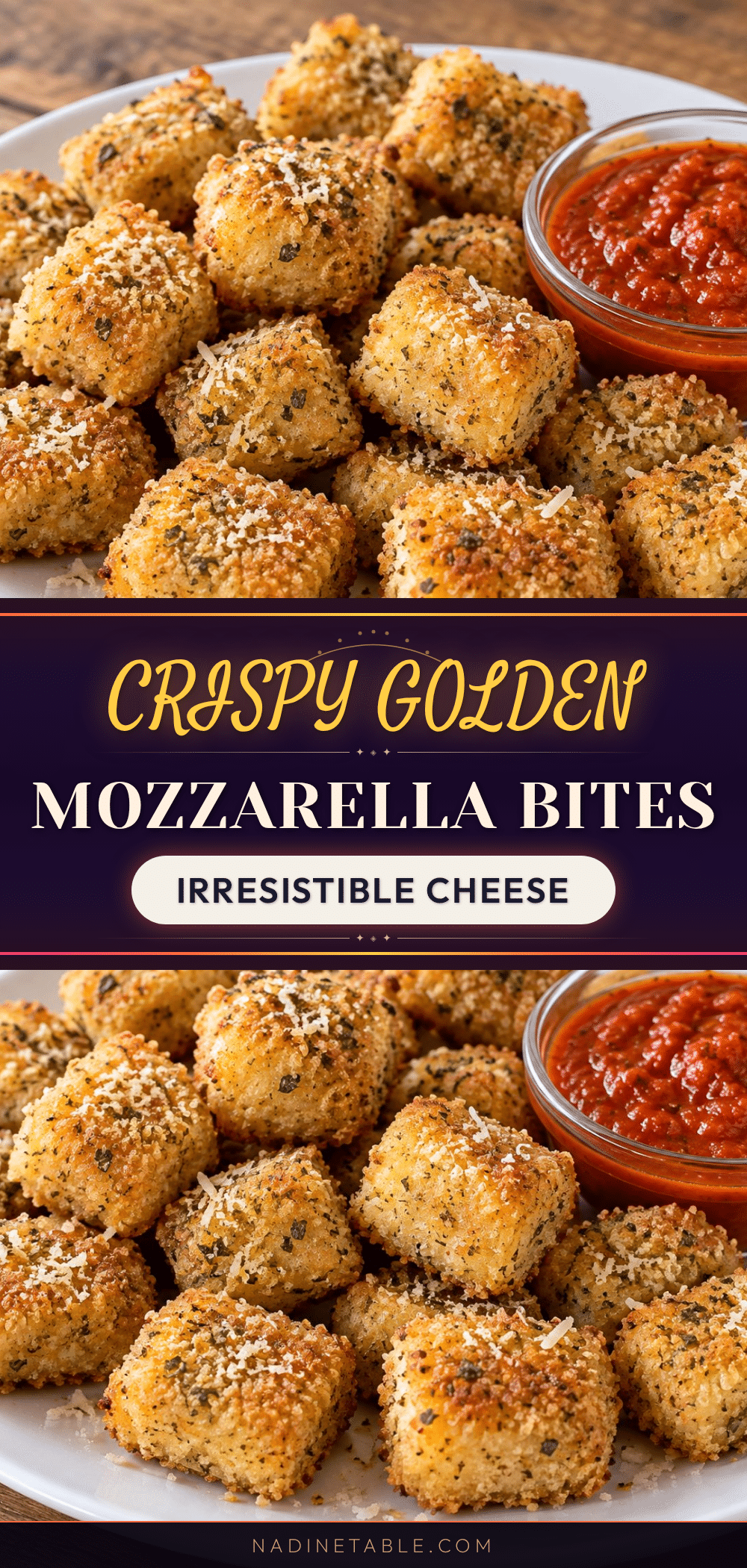 crispy mozzarella bites recipe