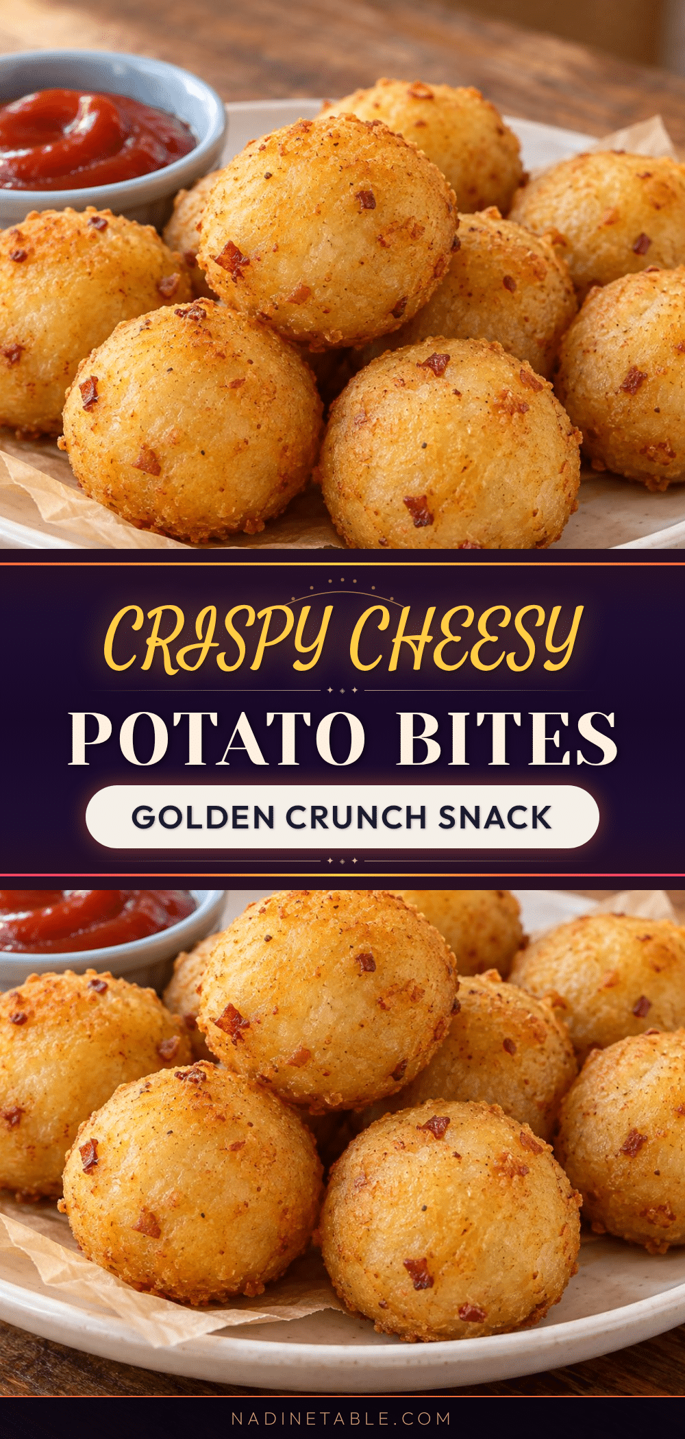 crispy mozzarella potato cheese balls recipe