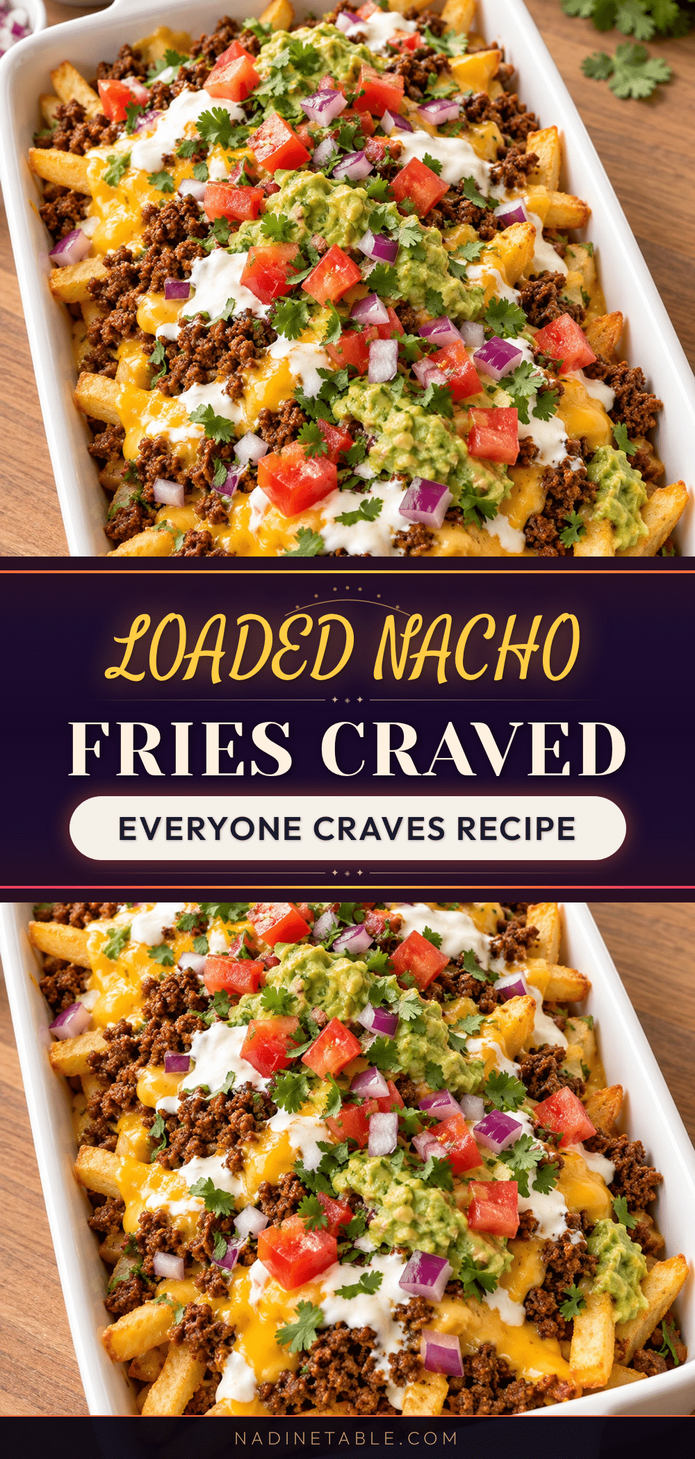 loaded nacho fries recipe